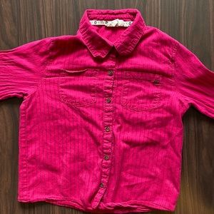 Girls Roxy Button Up